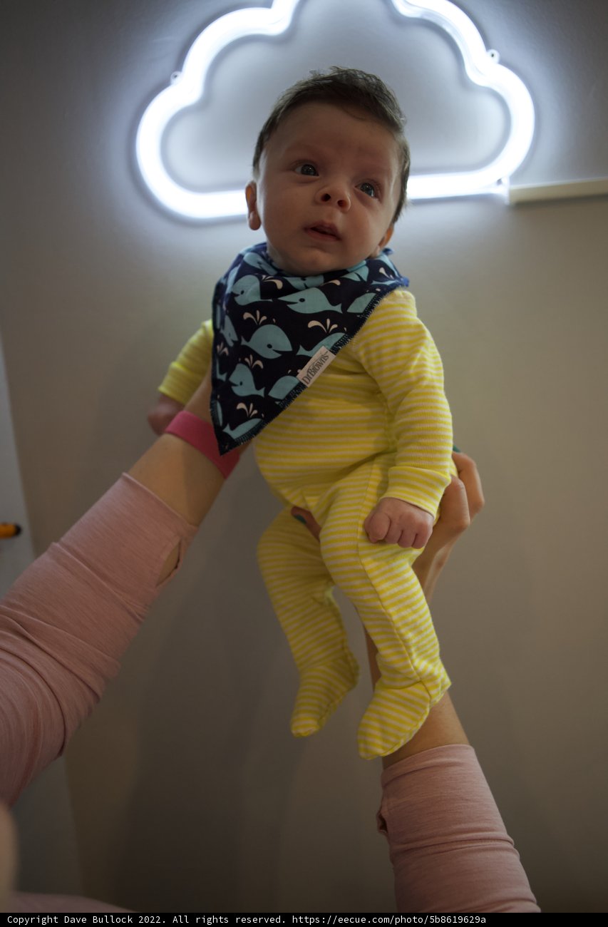 Neon Nights: Baby Wesley’s Style Statement