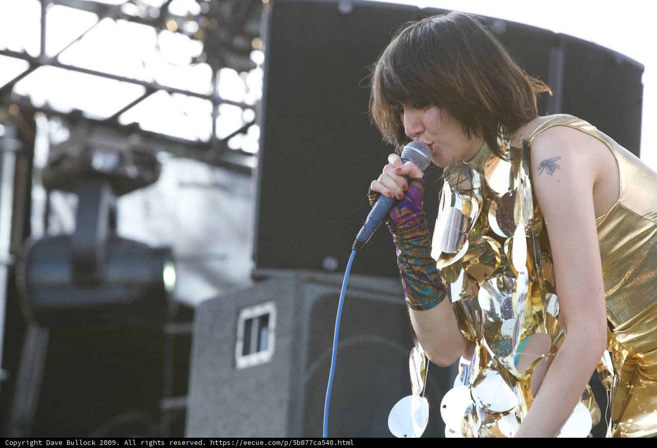 Gold-Dressed Singer Takes Coachella by Storm
