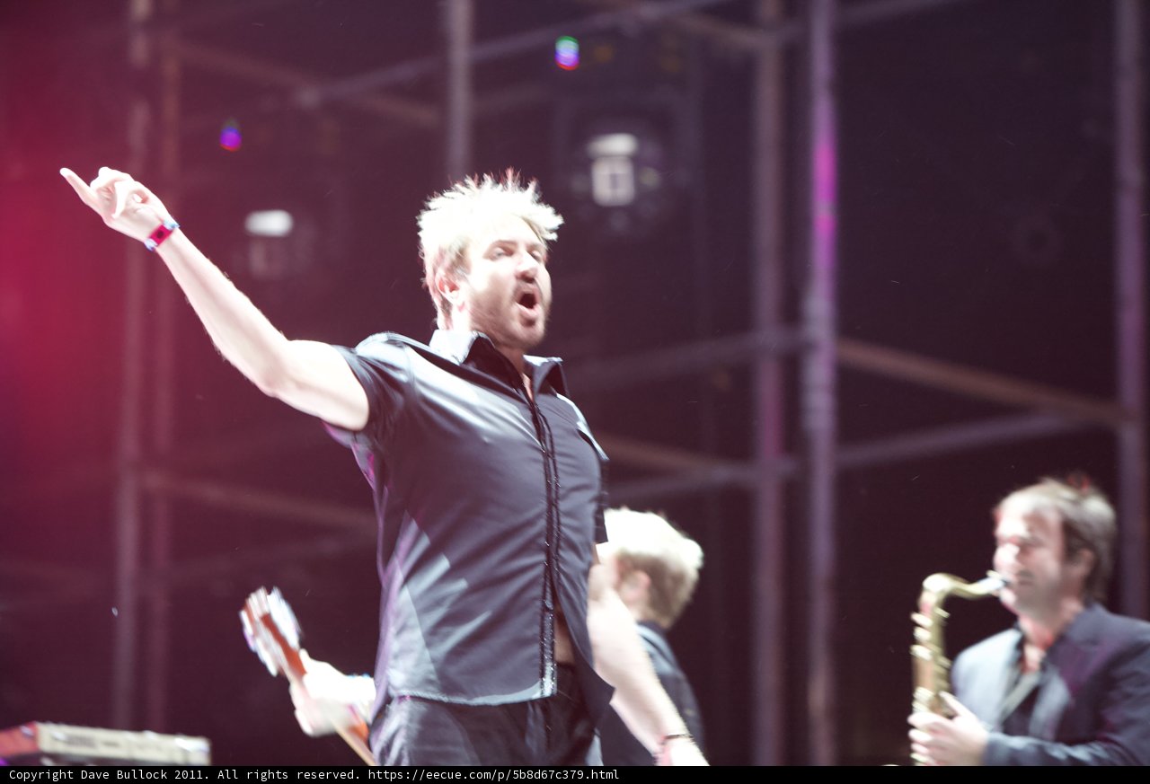Simon Le Bon rocks Coachella