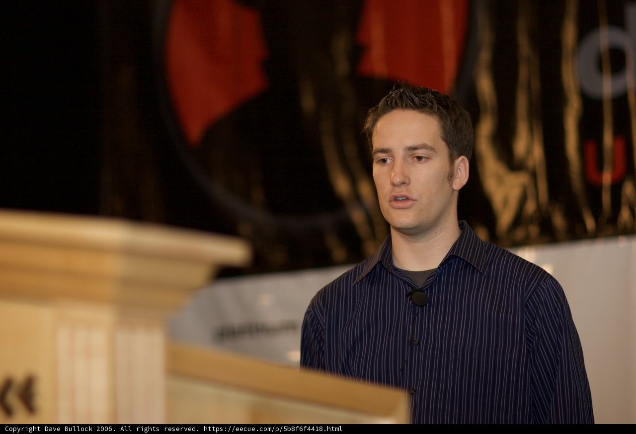 Speaking at the Podium