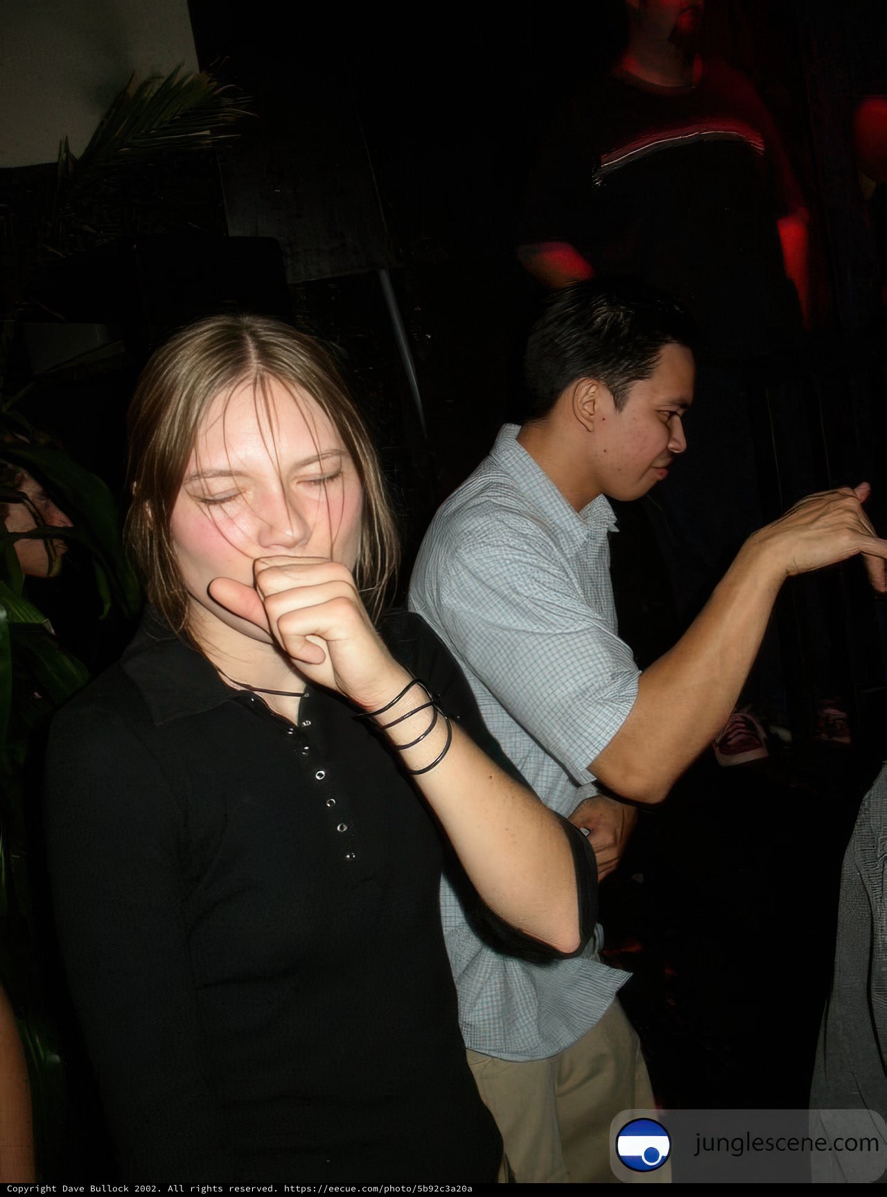 Laughing Couple in Nightclub