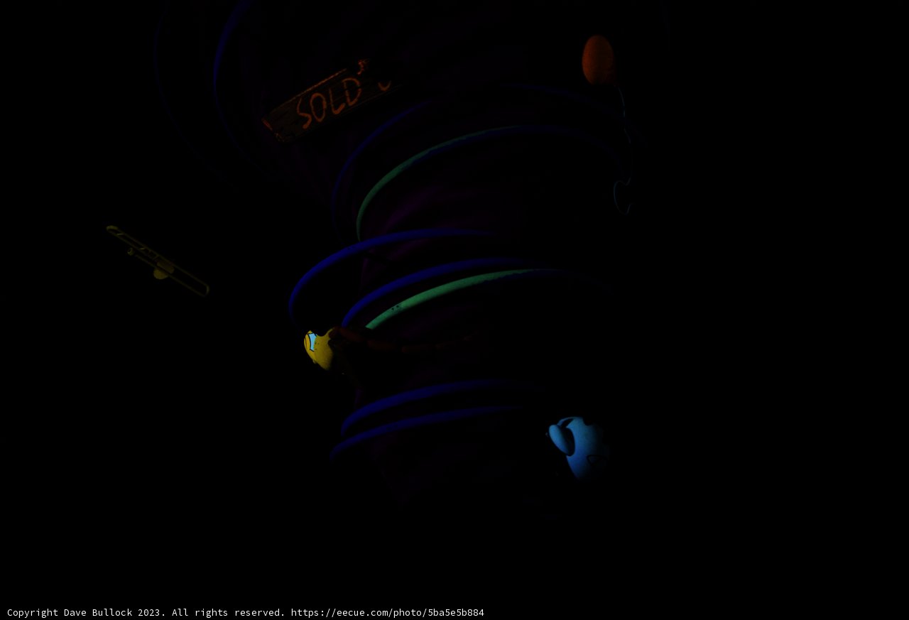 Magical Spiral and Balloons in Disneyland