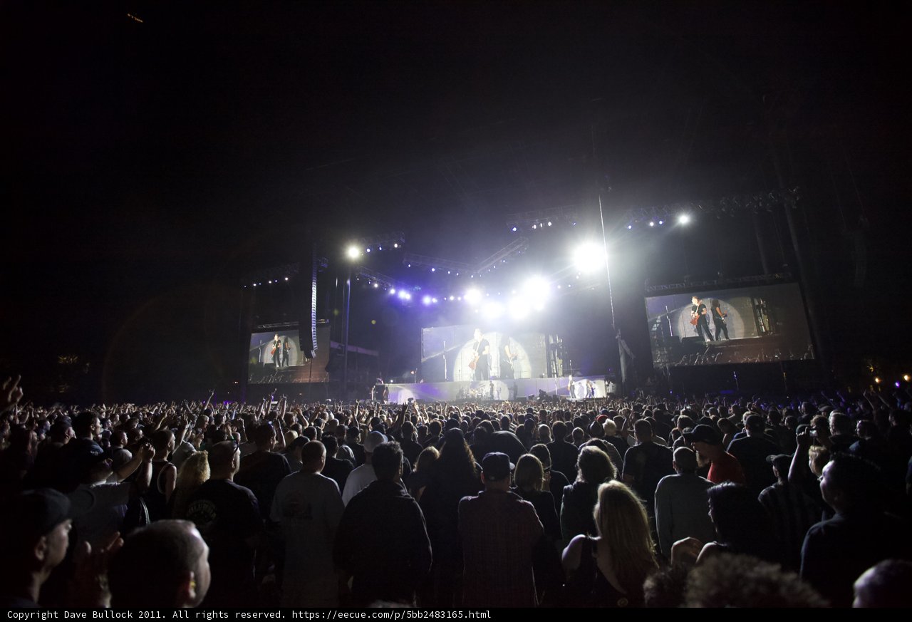 Big Four Festival Rocking the Night Away