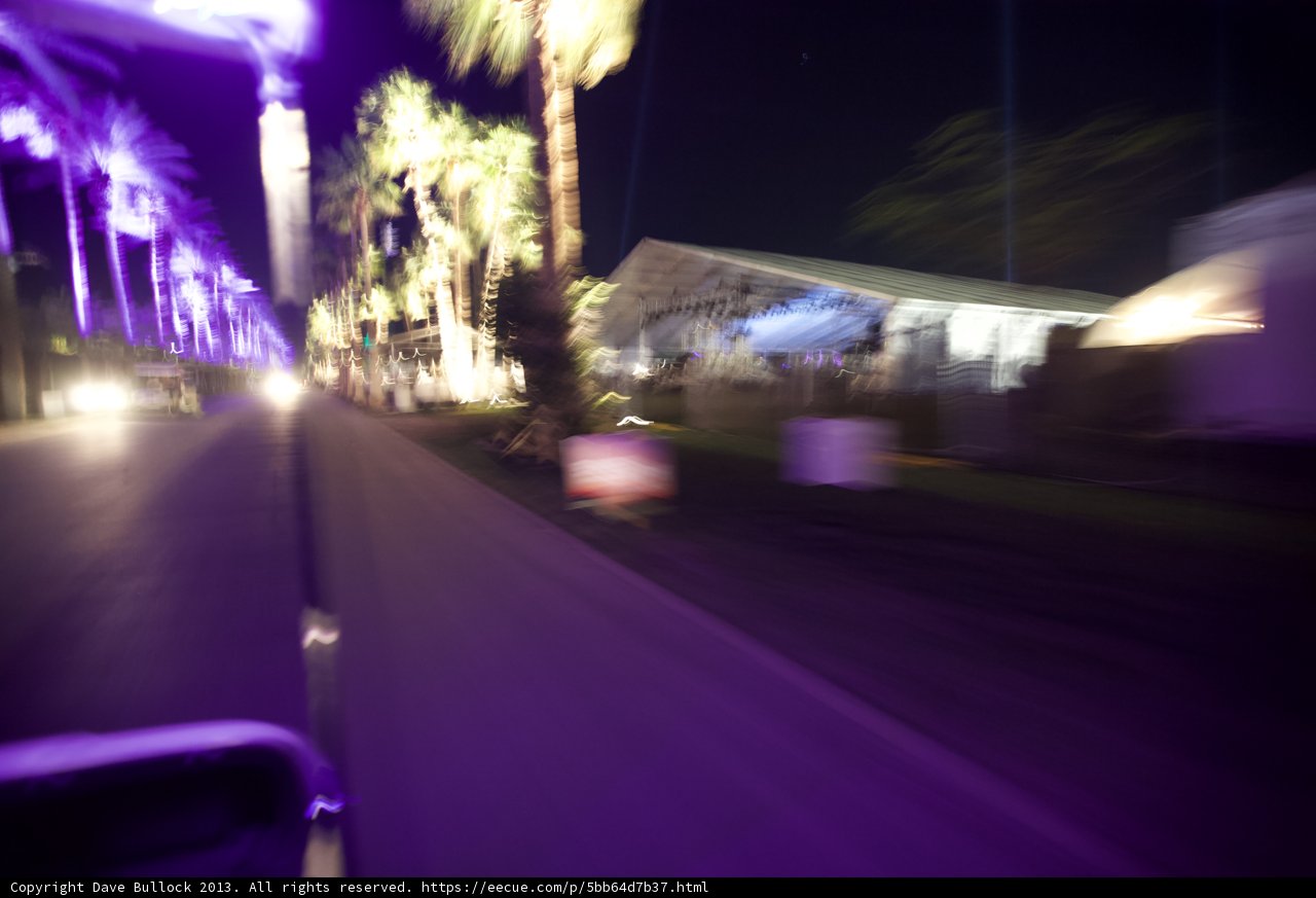 Night Drive on the Freeway