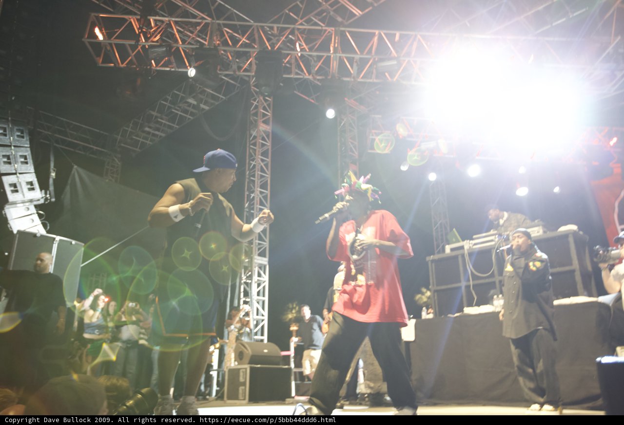 Rocking the Coachella Stage