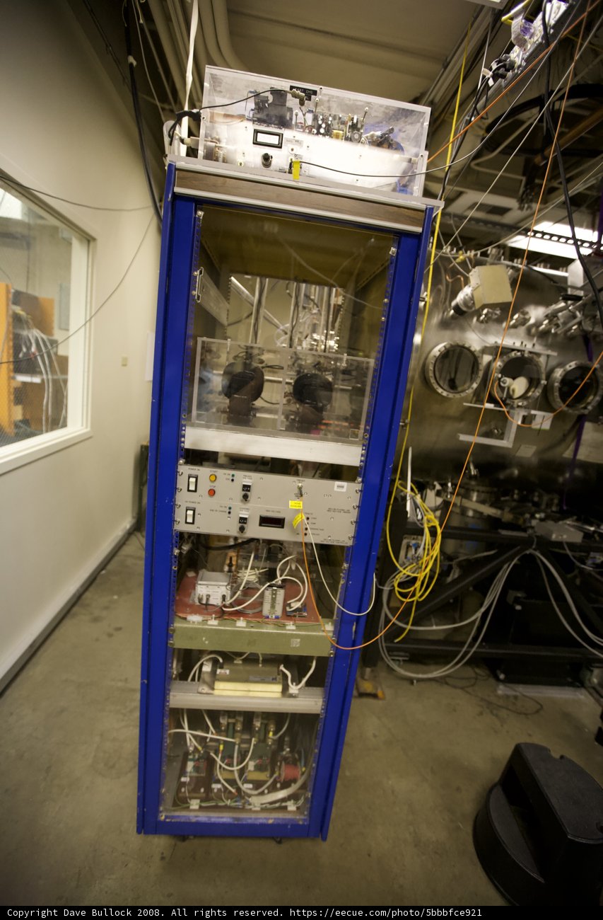 Blue Cabinet of Electronics