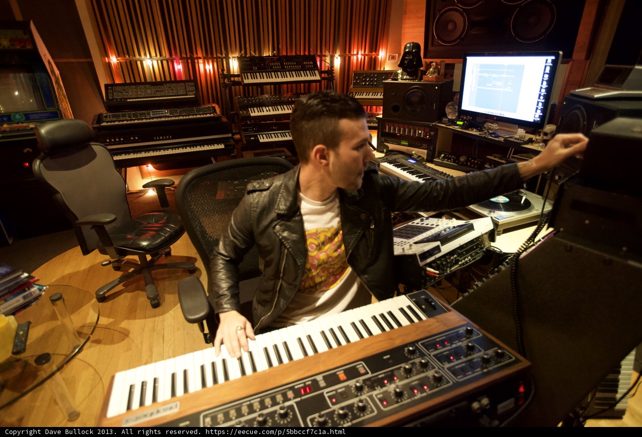 Keyboard Virtuoso in the Studio