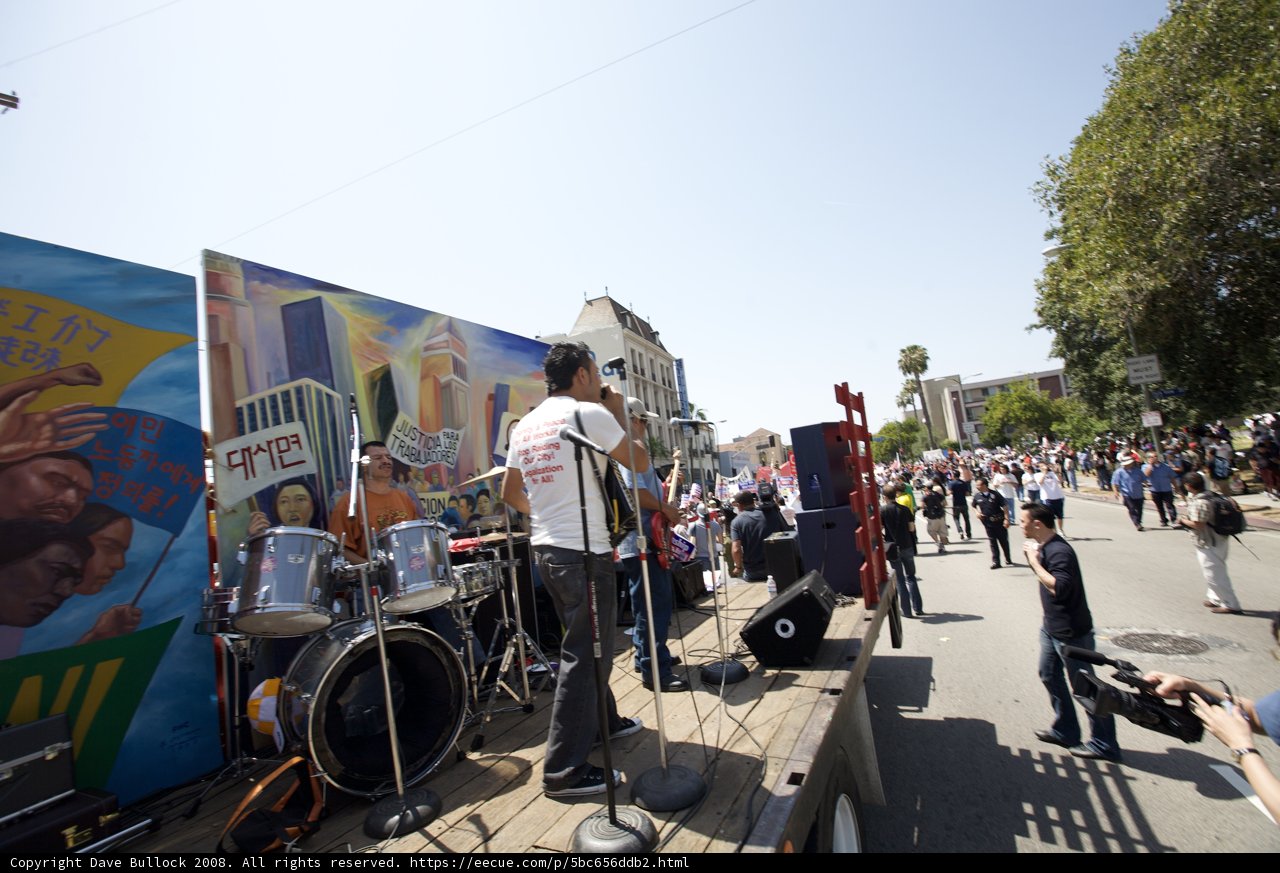 Rocking Out at the Mayday Rally