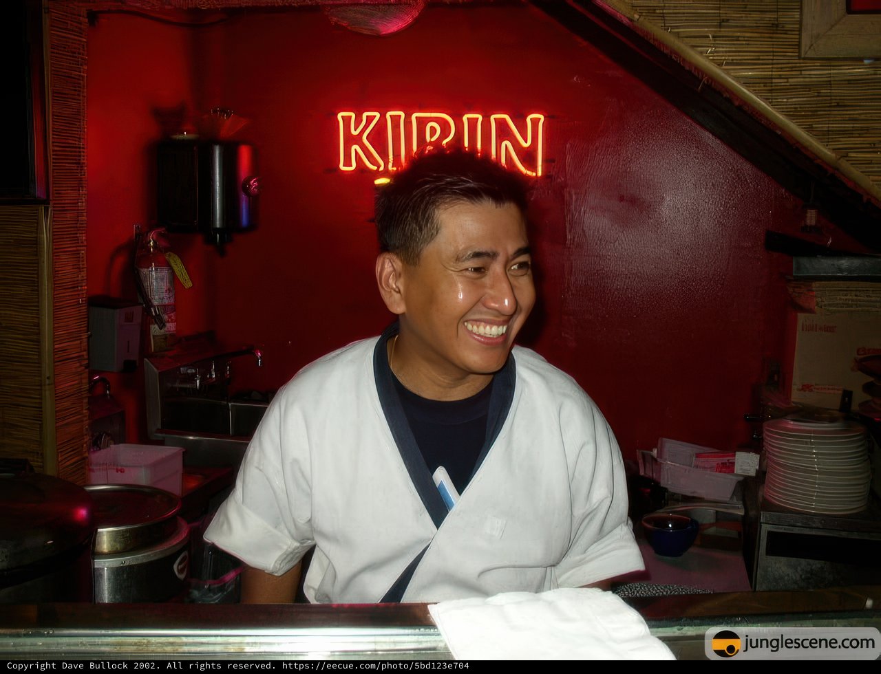 Sushi Chef's Smile