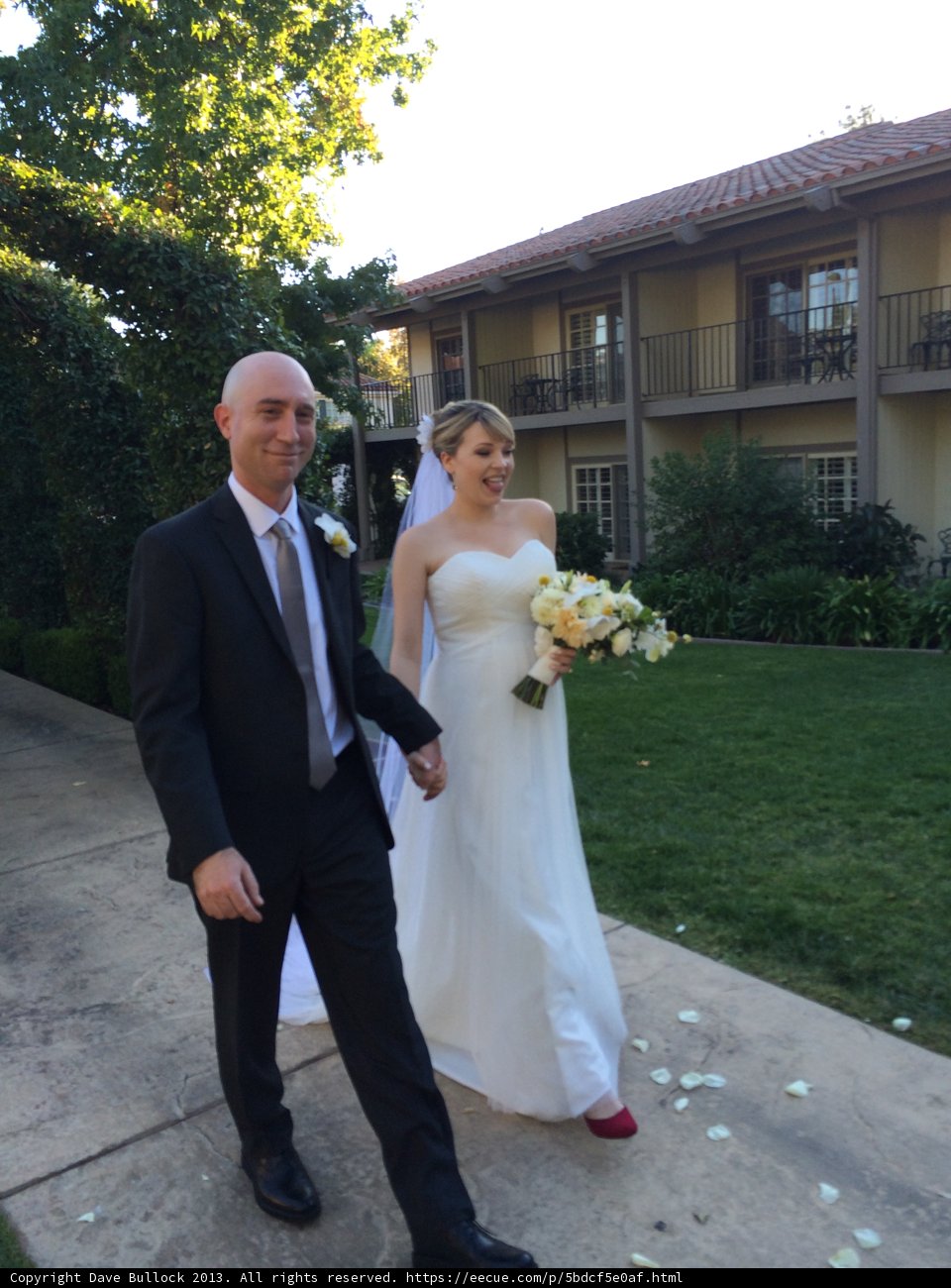 Wedding Day Stroll
