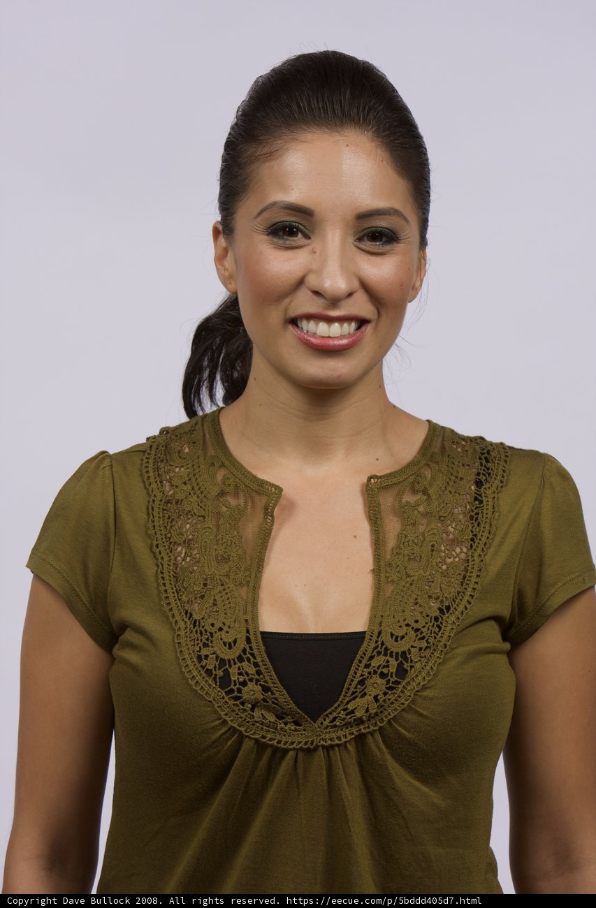 Green Top and a Beautiful Smile