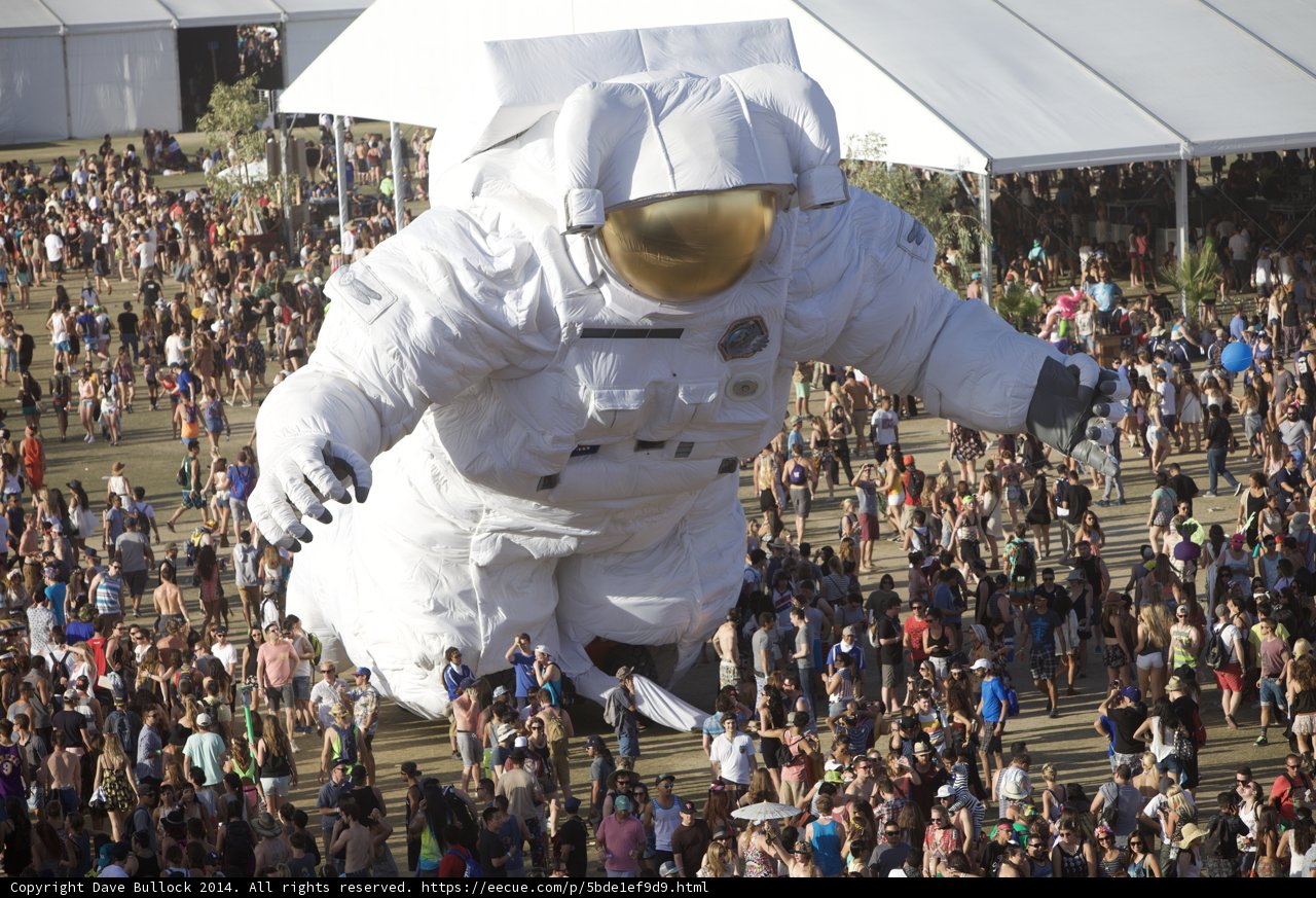 Space Oddity at Coachella