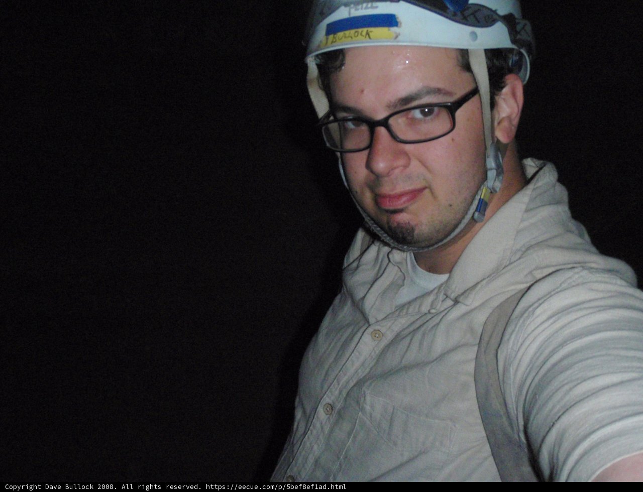 Dave B in Helmet and Glasses