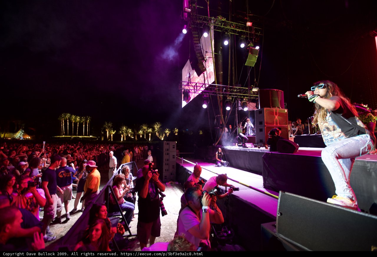 Nighttime Concert Performance