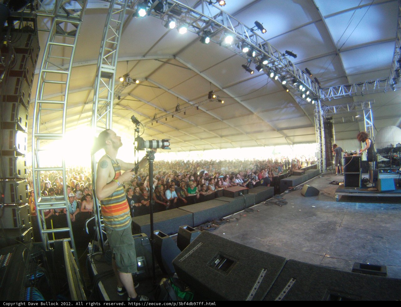 Filming the Energy of the Crowd