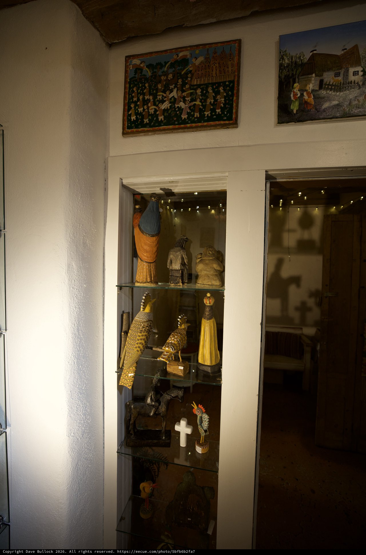 Museum Display of Folk Art and Traditional Crafts