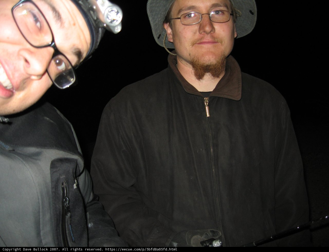 Two Men Ready for Action