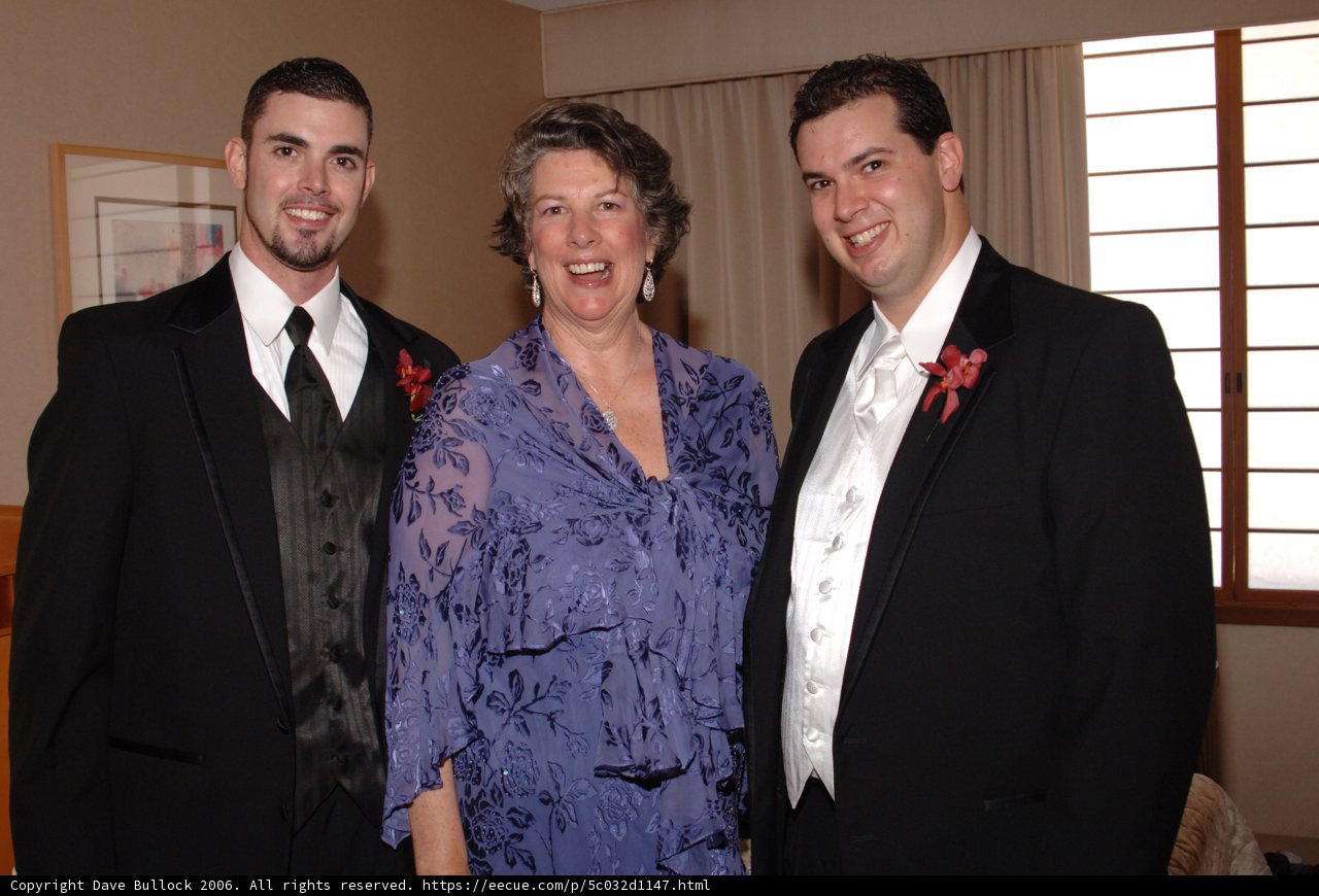 Formal Pose for the Wedding Album