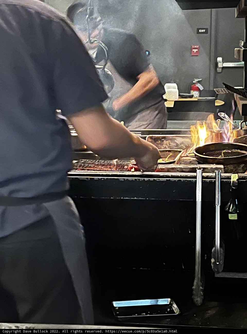 BBQ Master Chef in Action