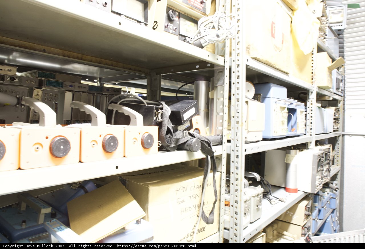 Shelves in a Warehouse Building