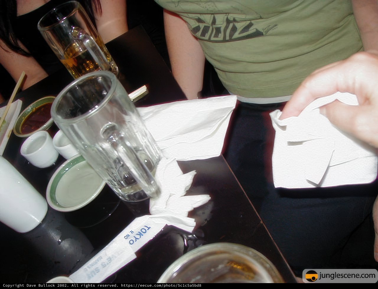 Table Setting for Lori's Birthday Dinner