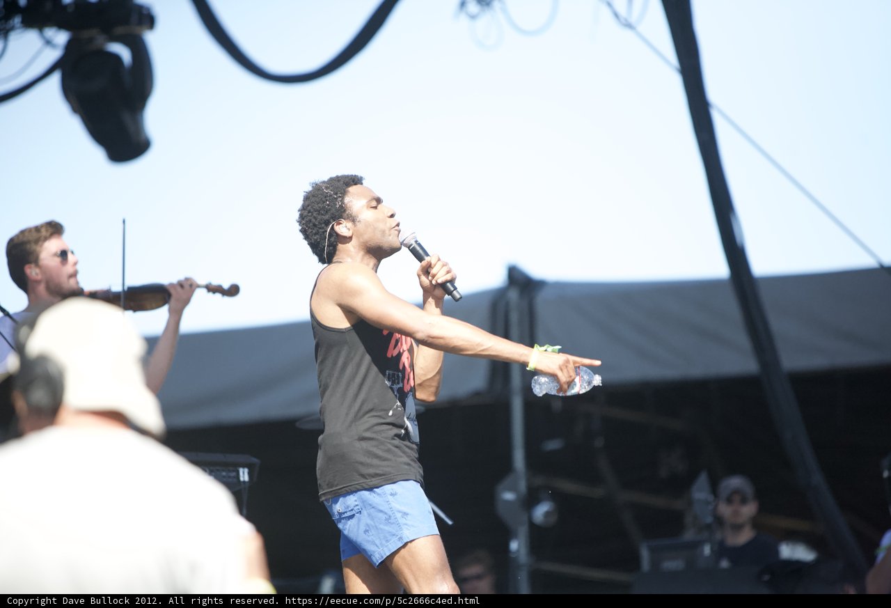 Donald Glover's Electrifying Performance at Coachella 2012
