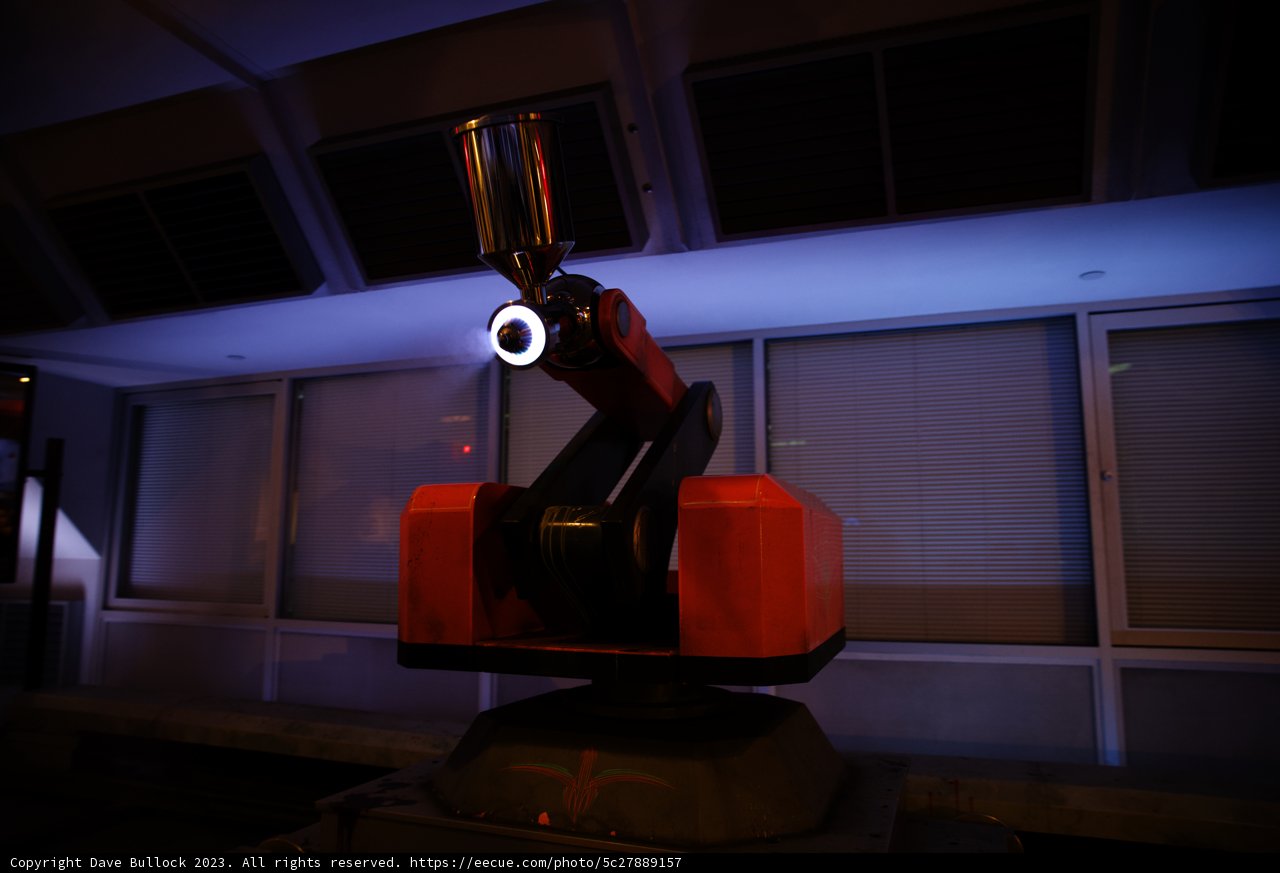 Robotic Encounter at Disneyland