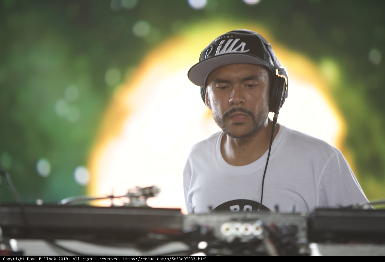 DJ Craze spinning at Coachella