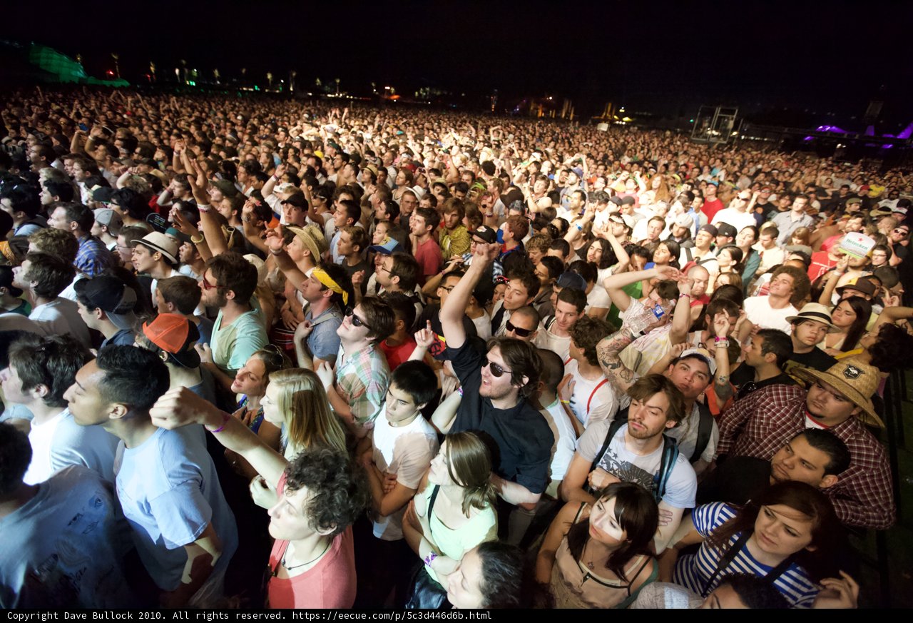 Cochella 2010 Concert Crowd