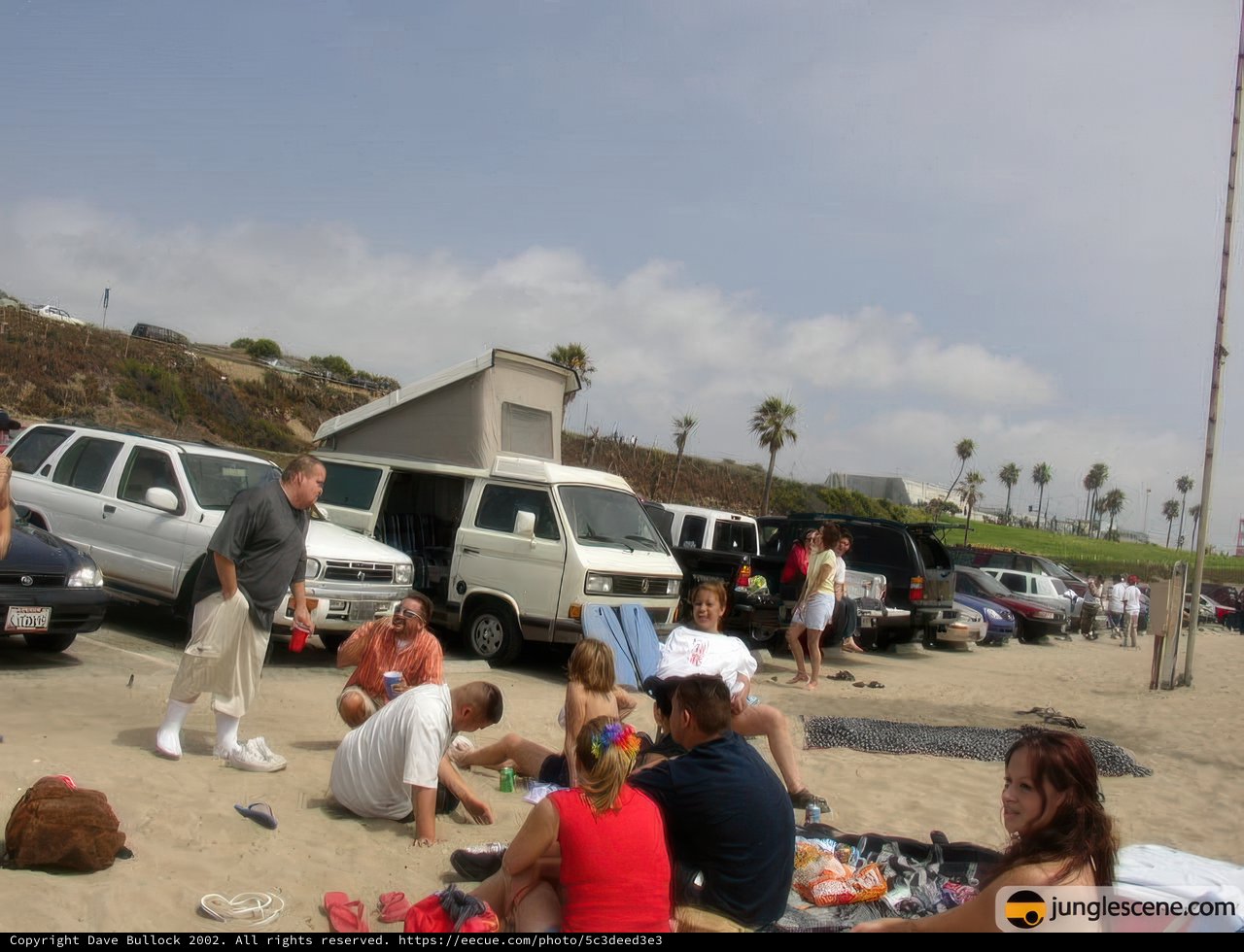 Beach Day with the Crew