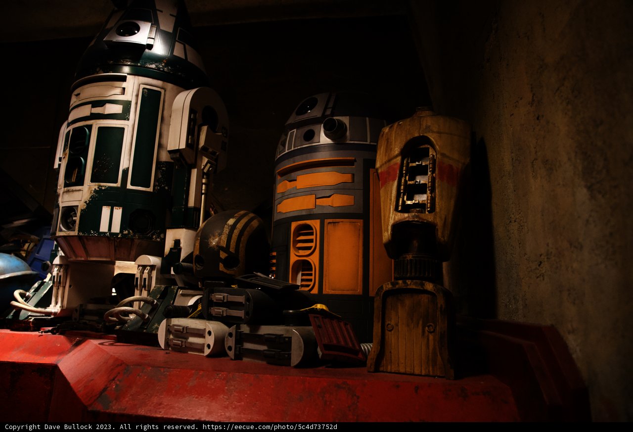 The Droid Factory Experience at Star Wars Galaxy's Edge