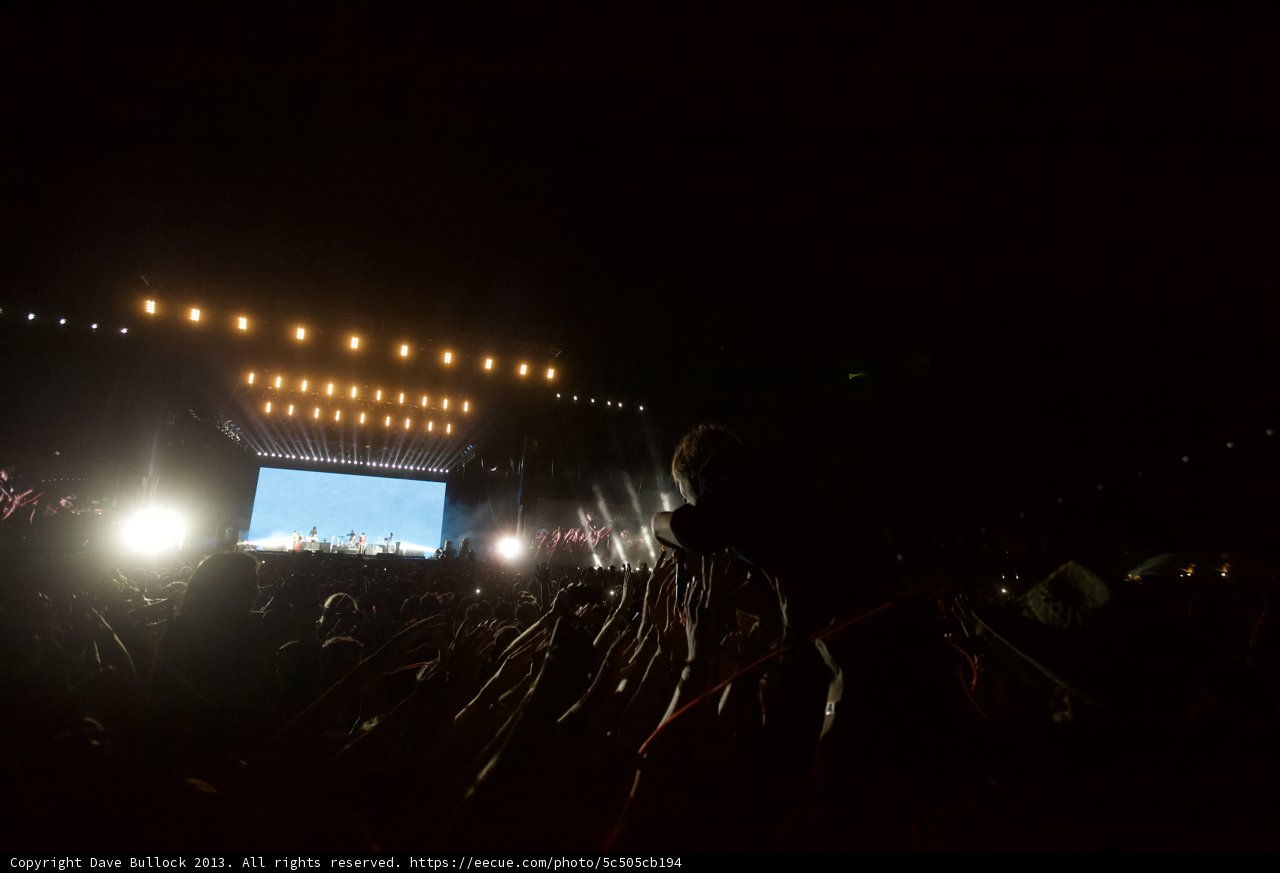 Concert-goers ignite the night at Coachella Weekend 2