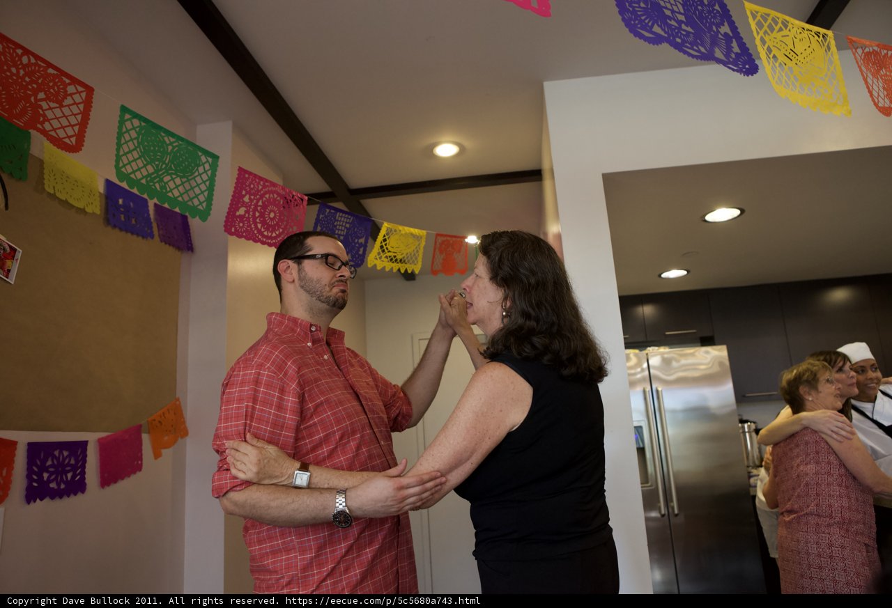 Anniversary Celebration with Art and Flags