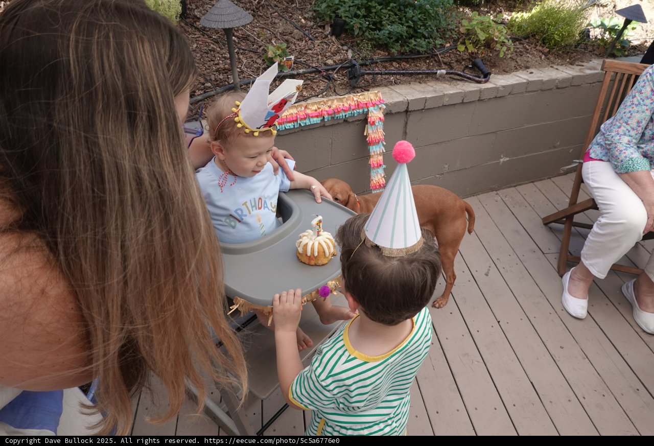 Birthday Magic on the Deck