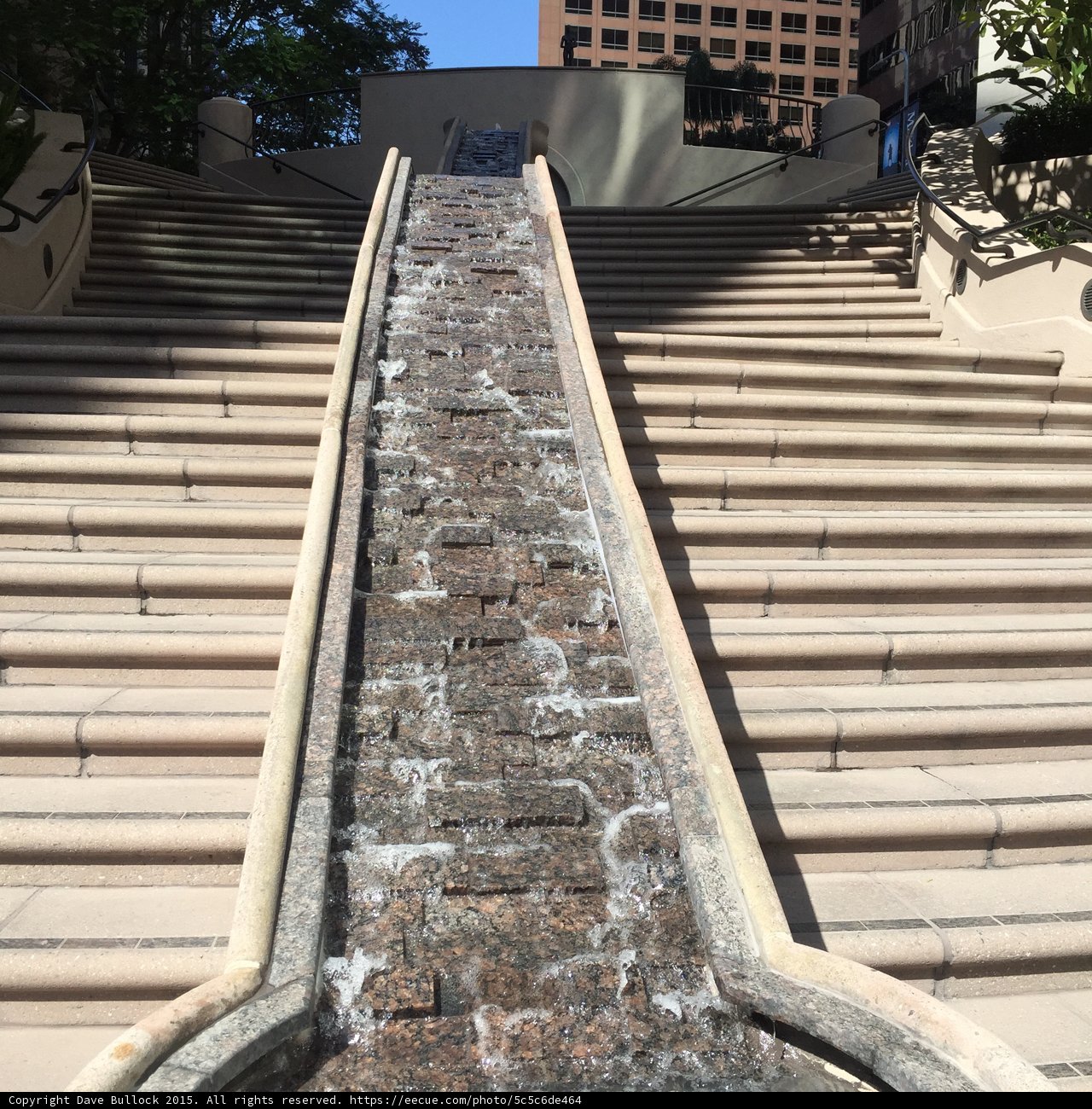Bunker Hill Steps Water Feature