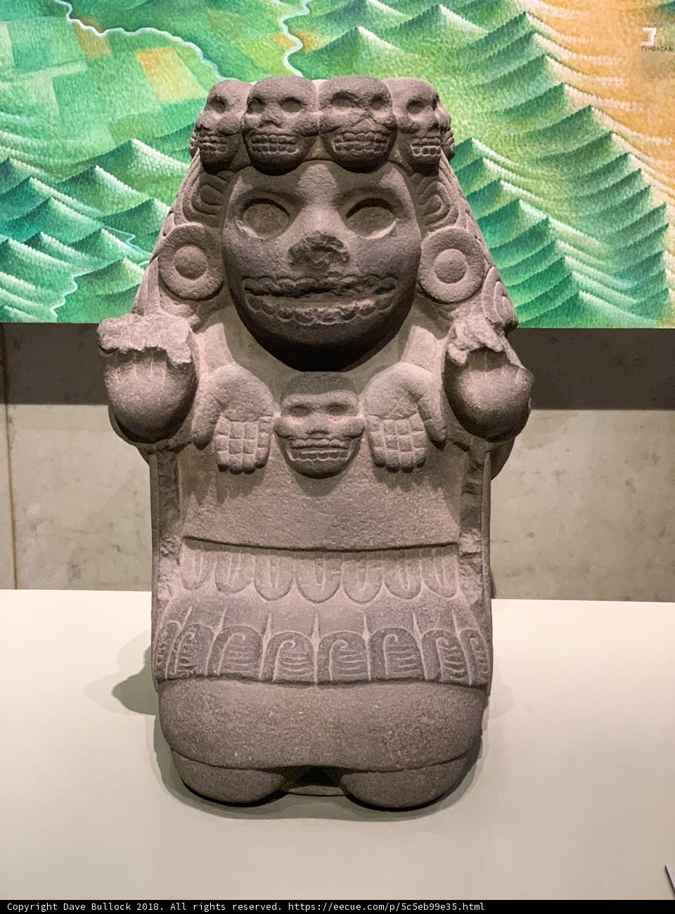 Flower-crowned Statue of a Woman
