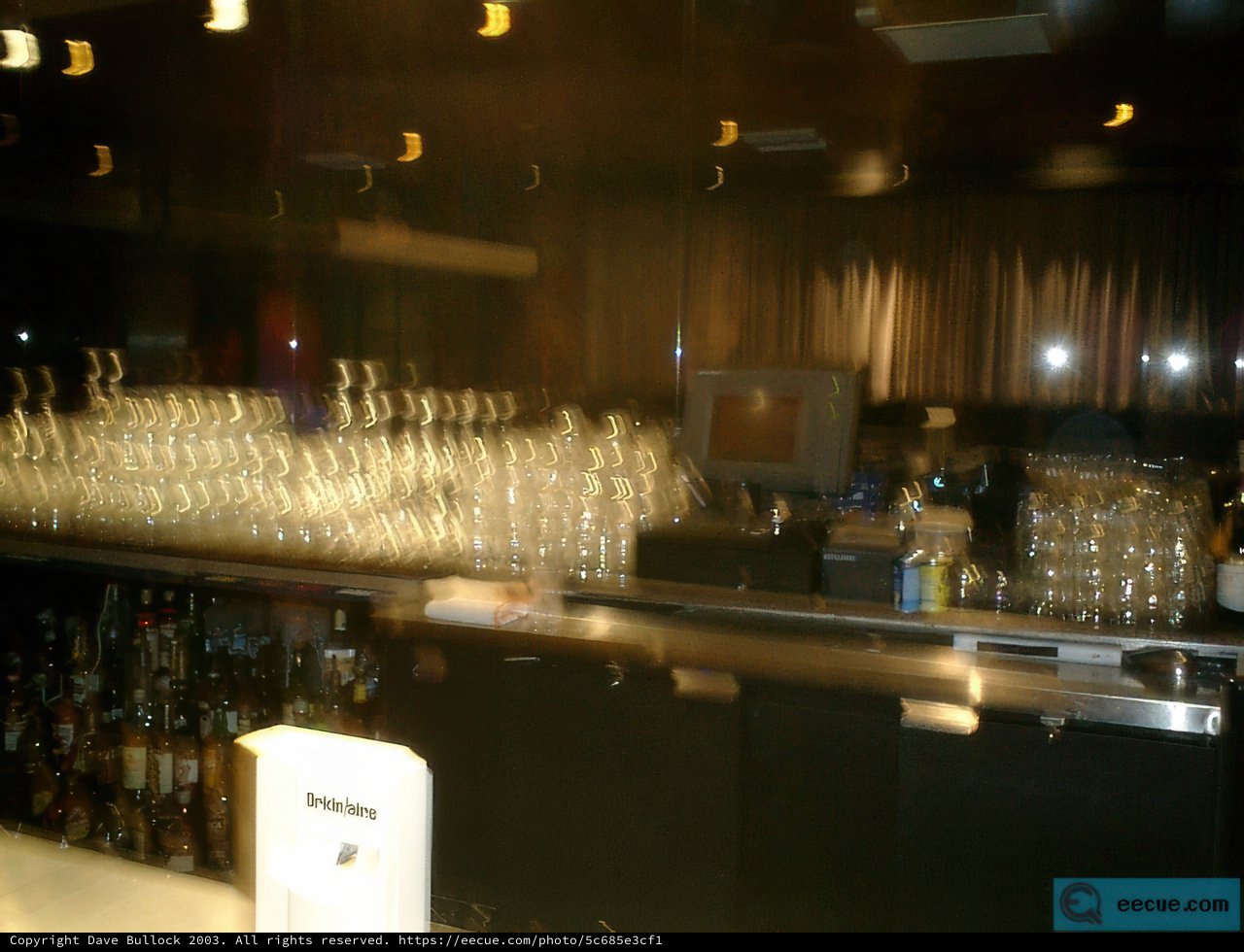 Blurry Night at The Bar