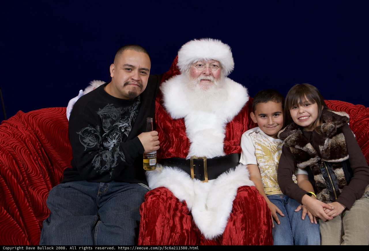 A Cozy Christmas on the Red Couch
