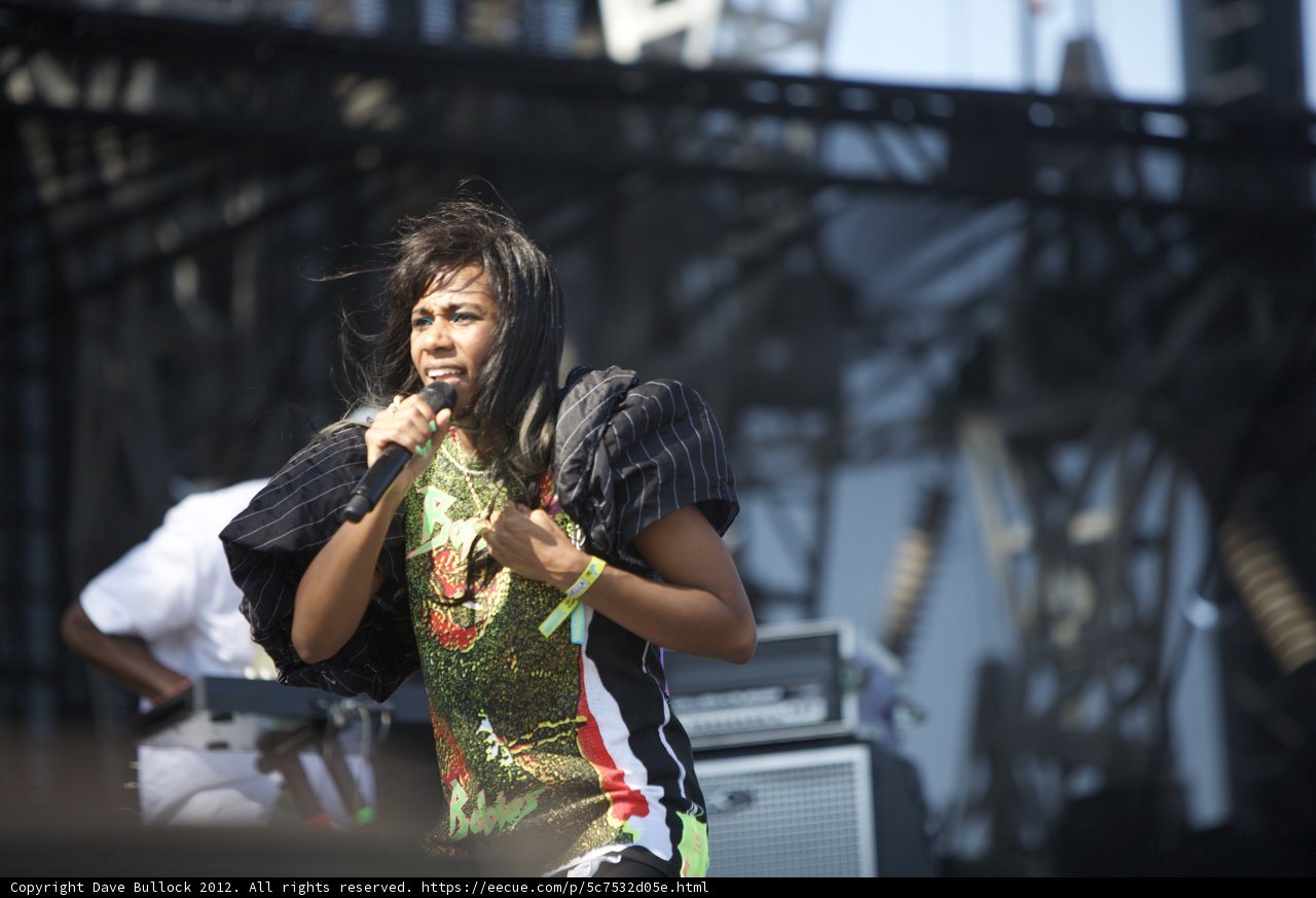Santigold Rocks the Stage at Coachella