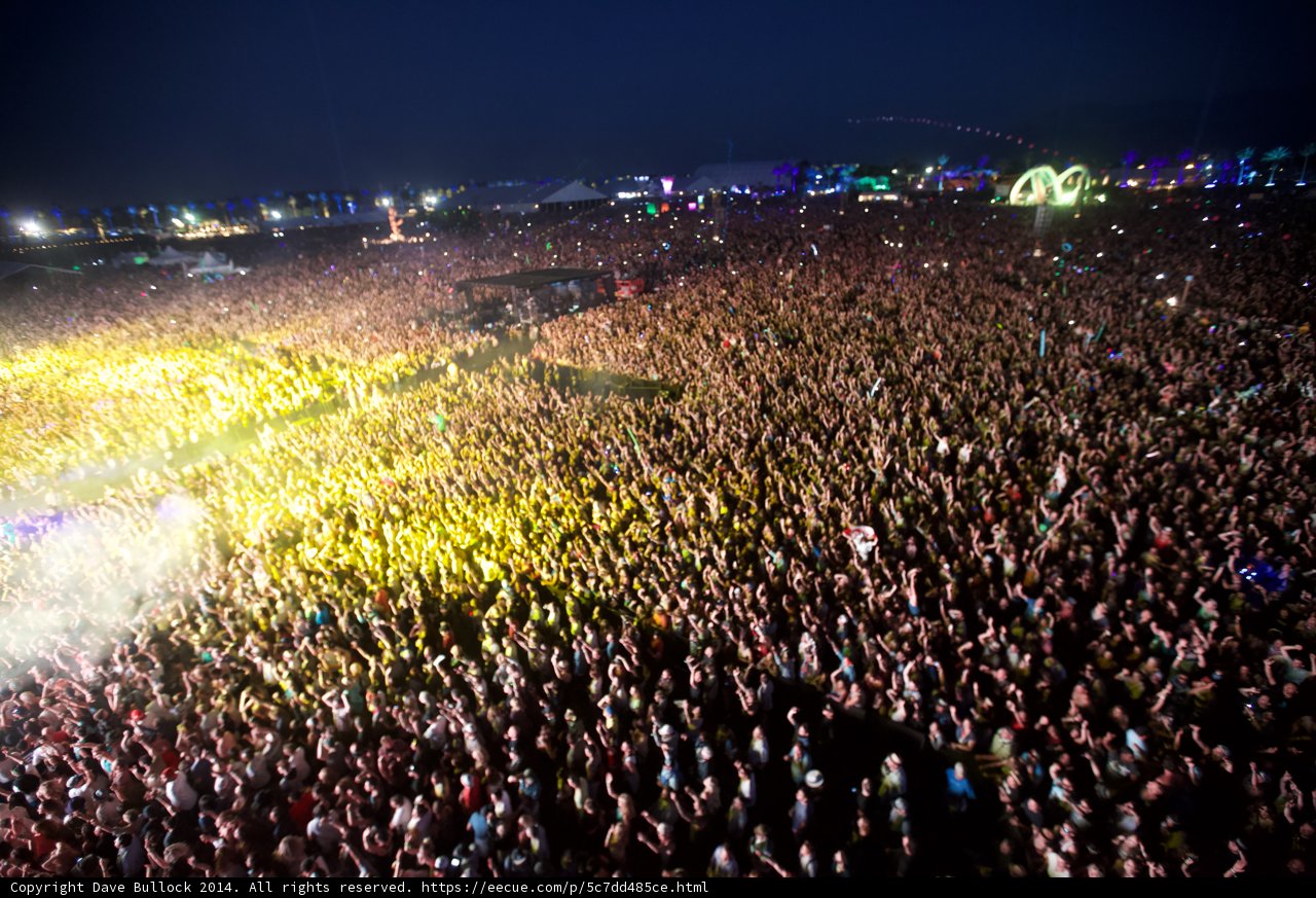 Unleashing the Energy: A Night Sky of Music and People