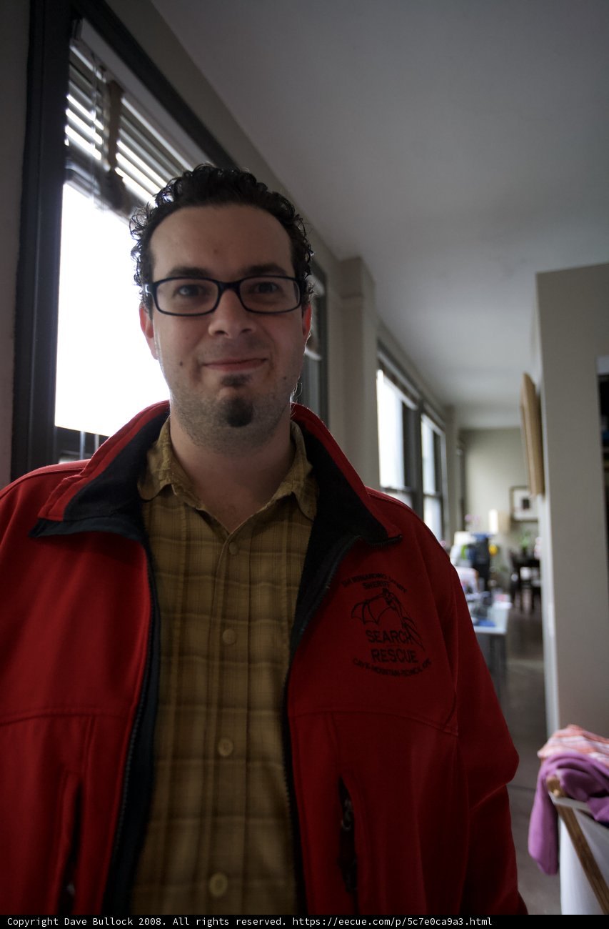 Red Jacket and Glasses