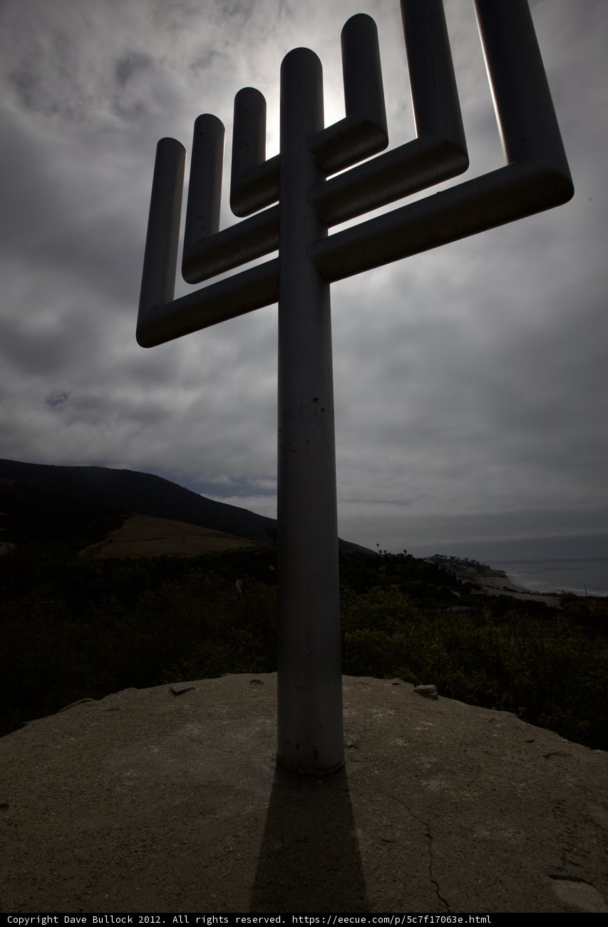 Menorah by the Sea