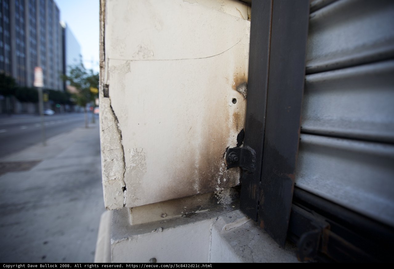 Broken Window in the City