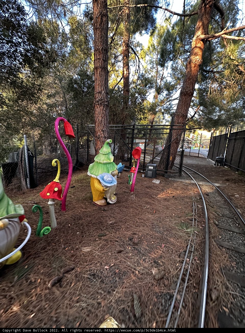 Playful Toys in a Colorful Grove