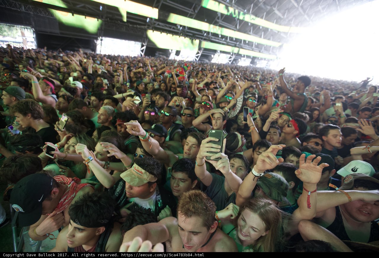 Crowd Goes Wild at Coachella 2017