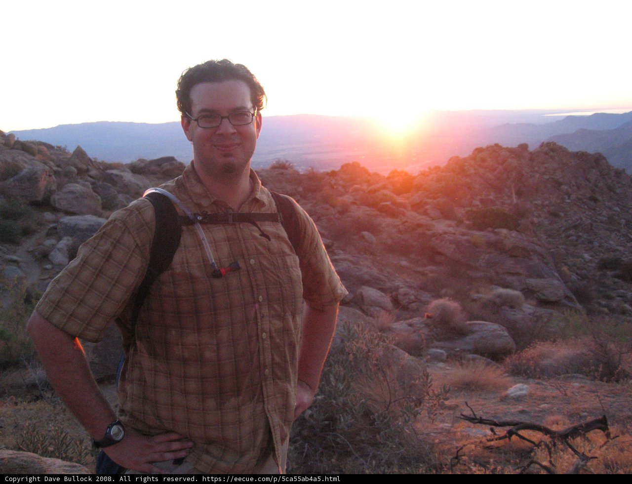 Sun-kissed Hiker