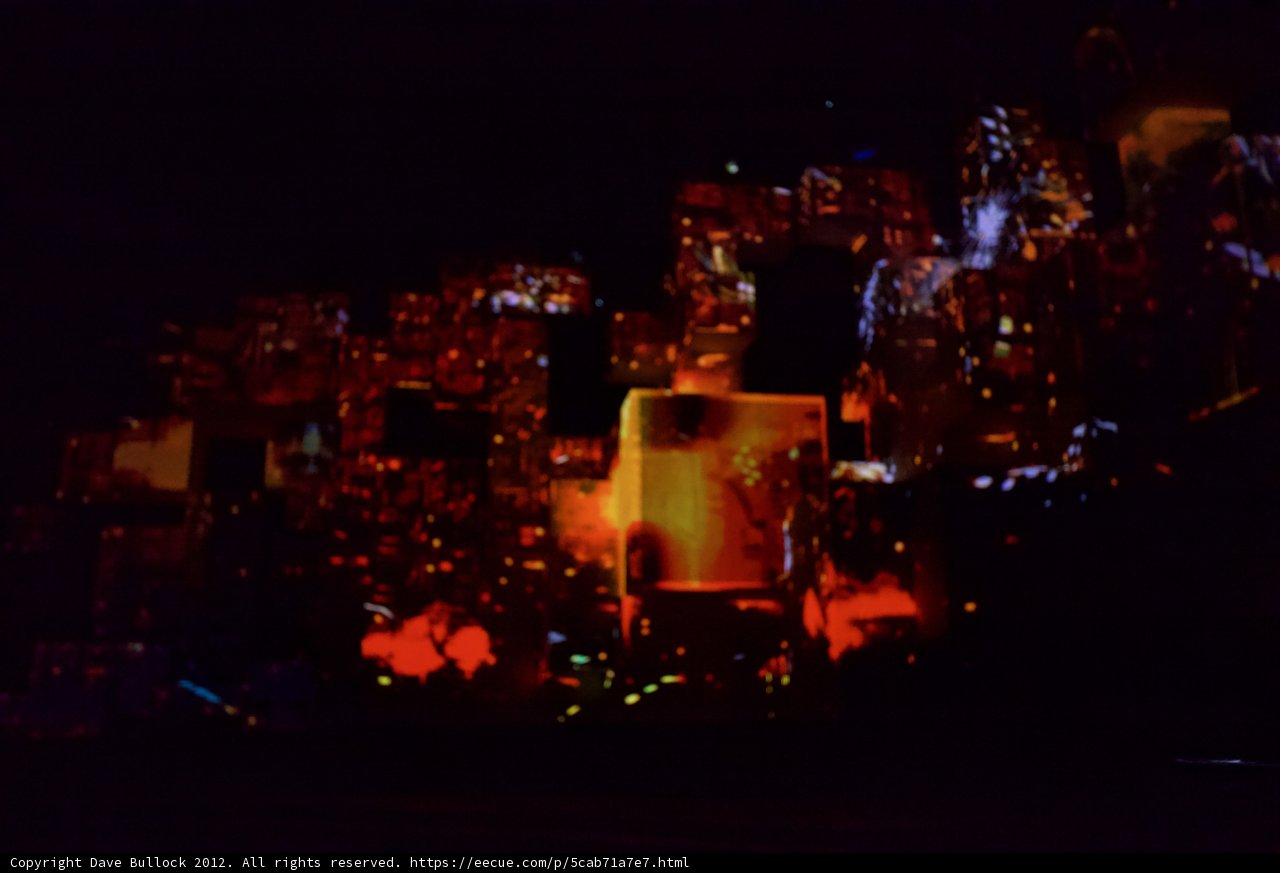 Glowing Metropolis at Night