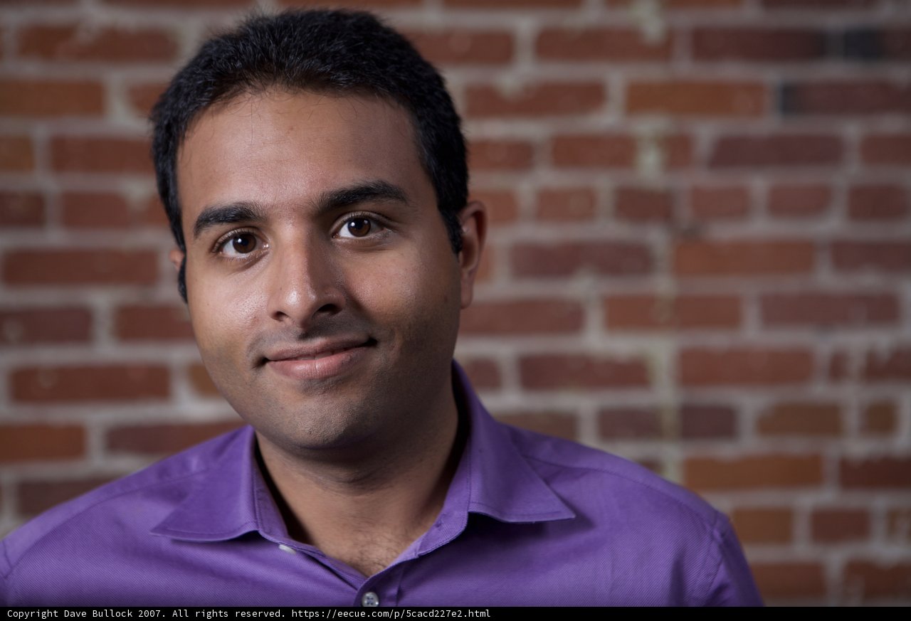 A Happy Man in Purple