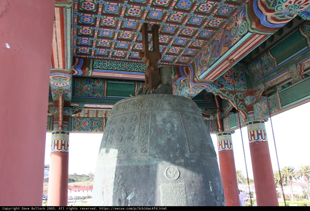 The Vibrant Bell Tower of the Monastery