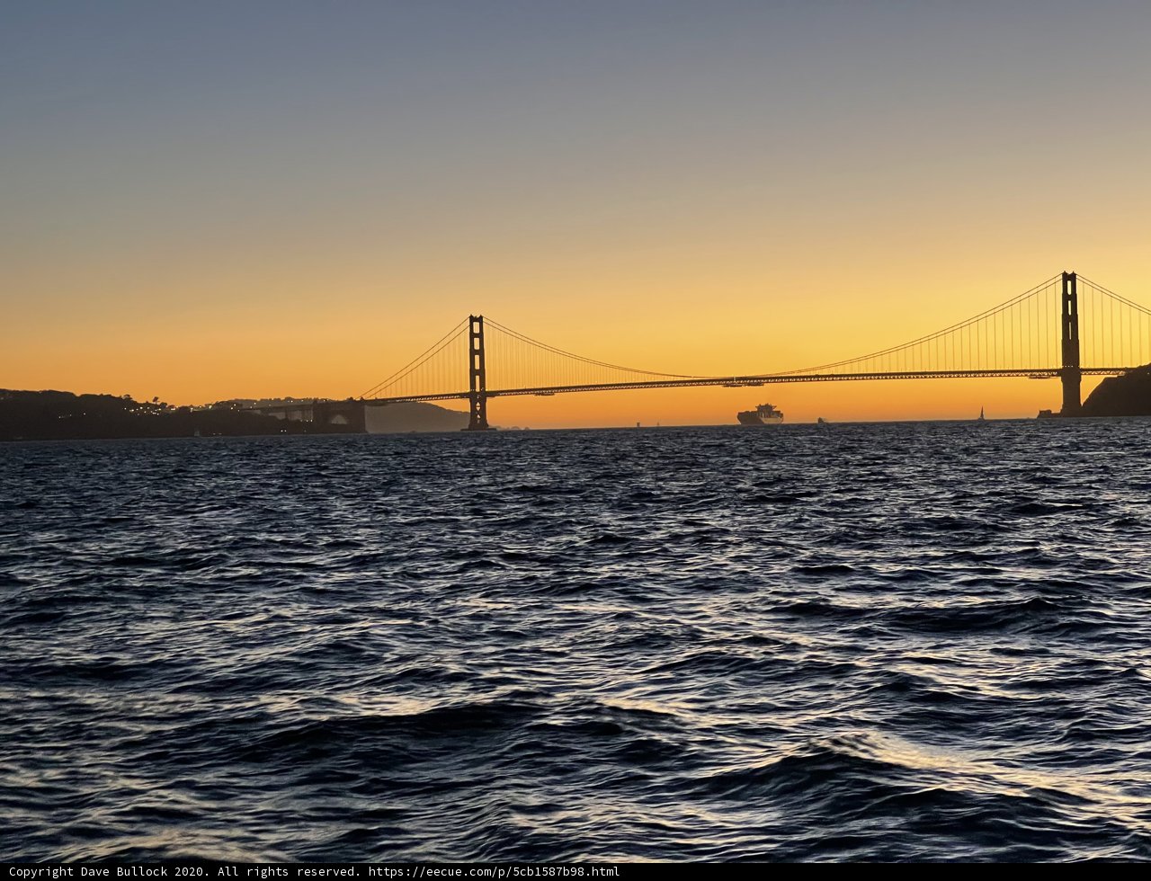 Golden Hour at the Golden Gate